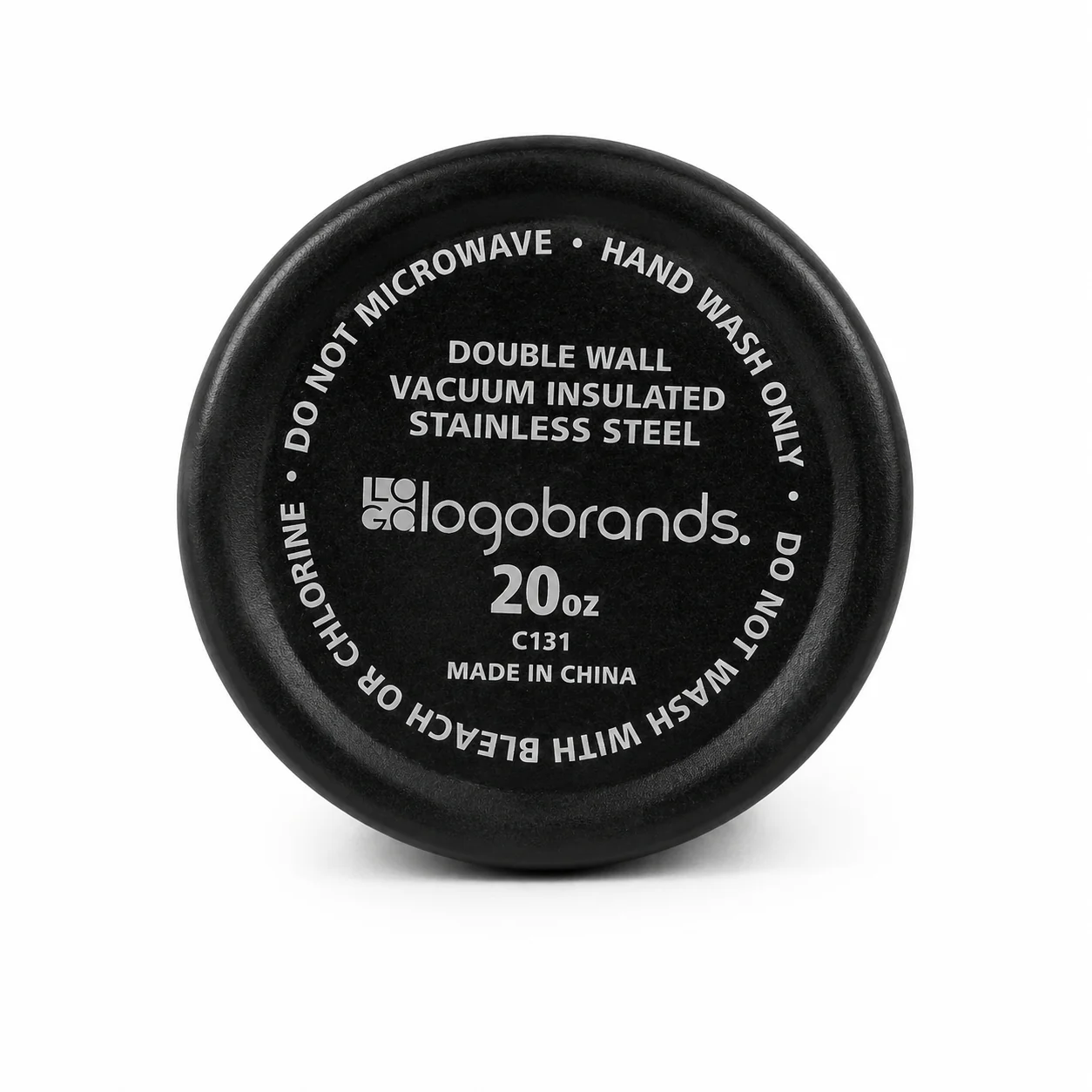 Timber Rattlers Matte Black Travel Tumbler - Image 4