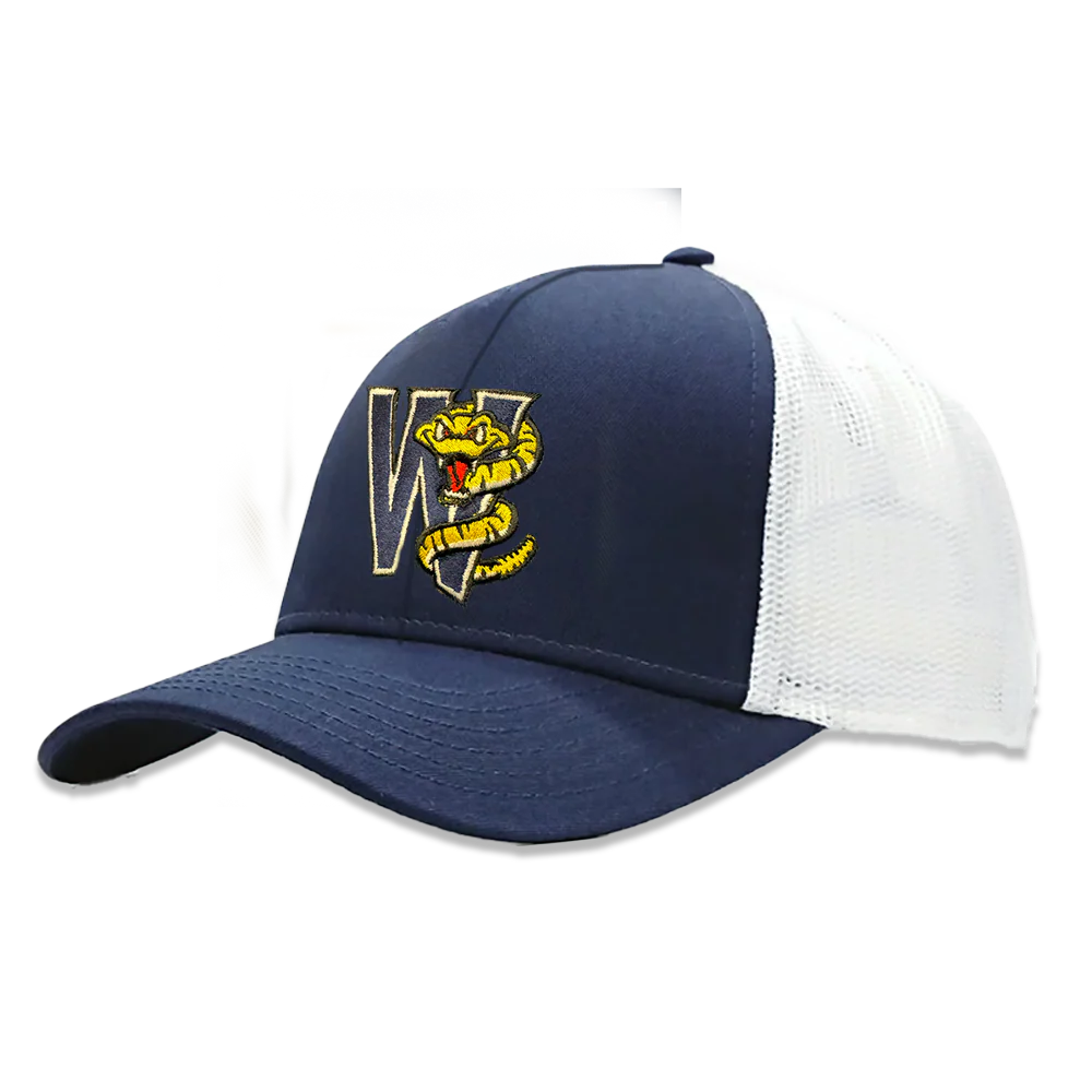 Brewers Sunday Navy Garment Washed Youth Adjustable Hat