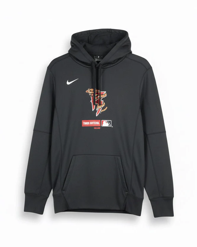 2026 Timber Rattlers Black Therma PO Hoodie