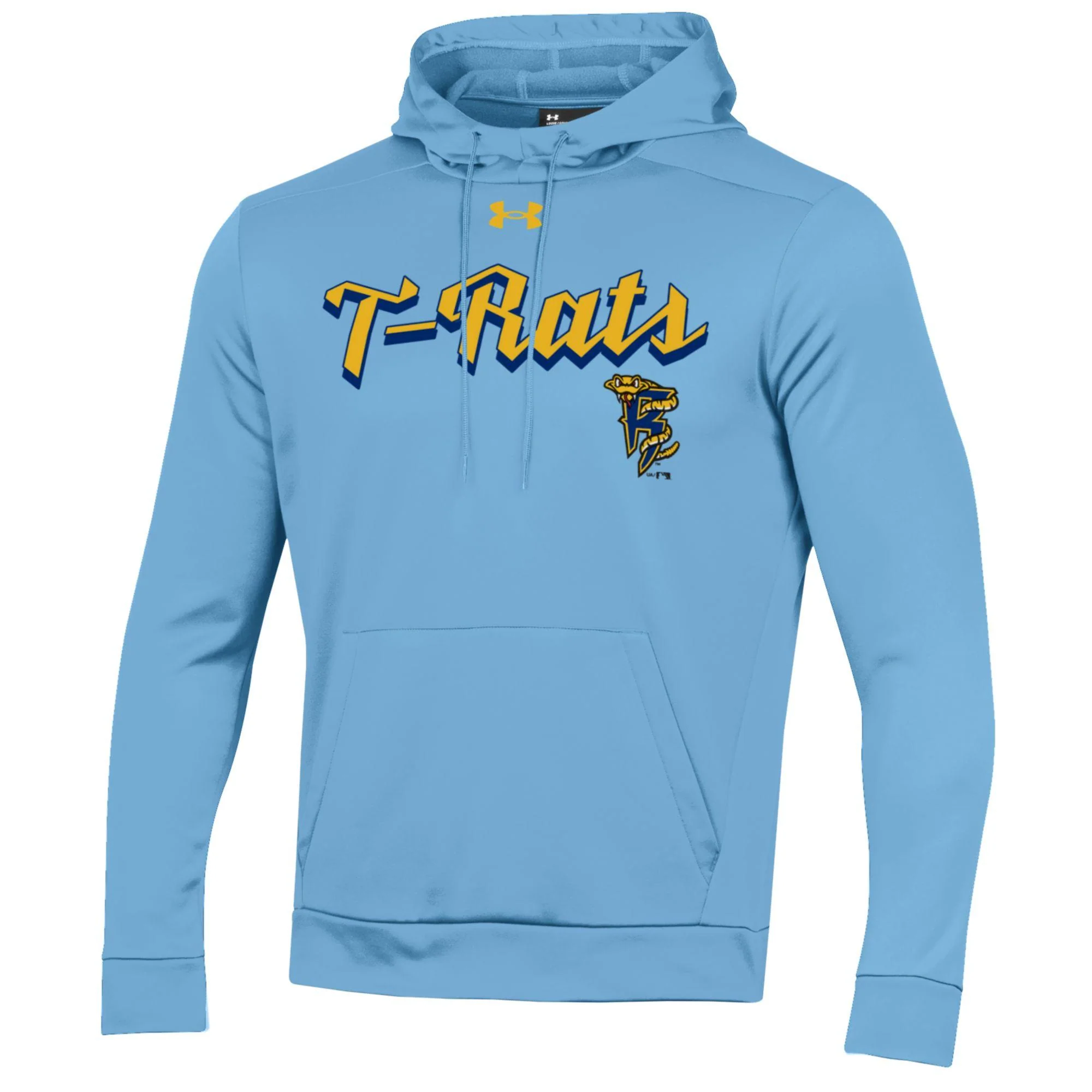Brewers Sunday Under Armour Carolina Blue Armour Fleece Pullover Hood