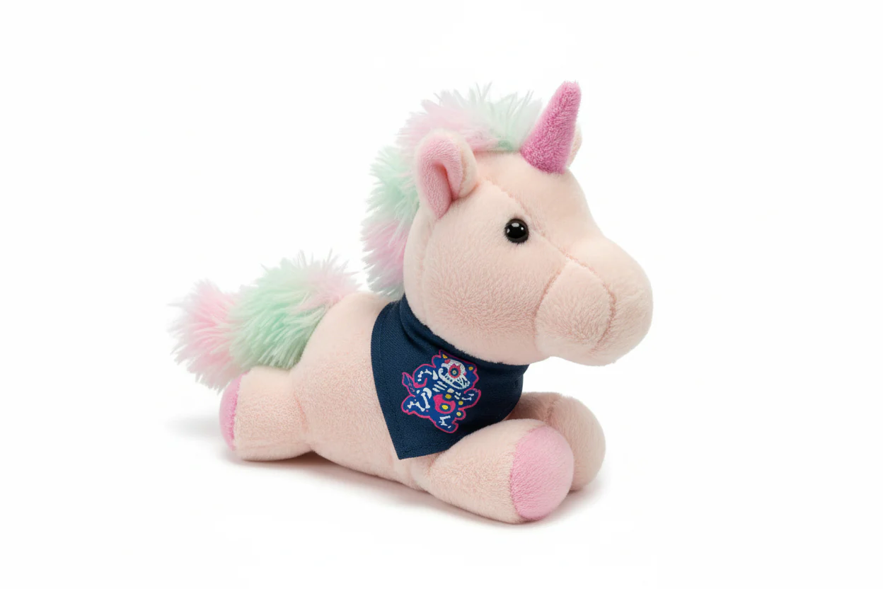 Los Granjeros de Wisconsin Unicorn Short Stack Plush