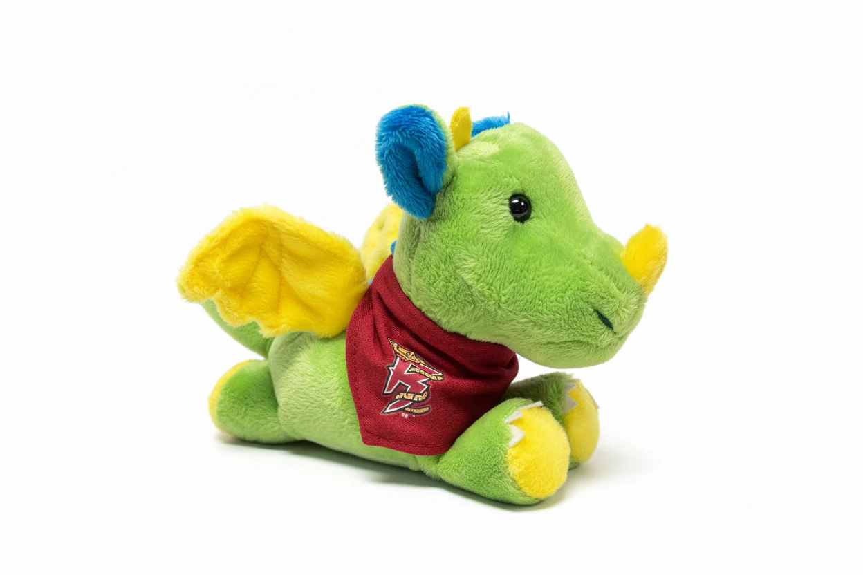 Timber Rattlers Dragon Short Stack Plush