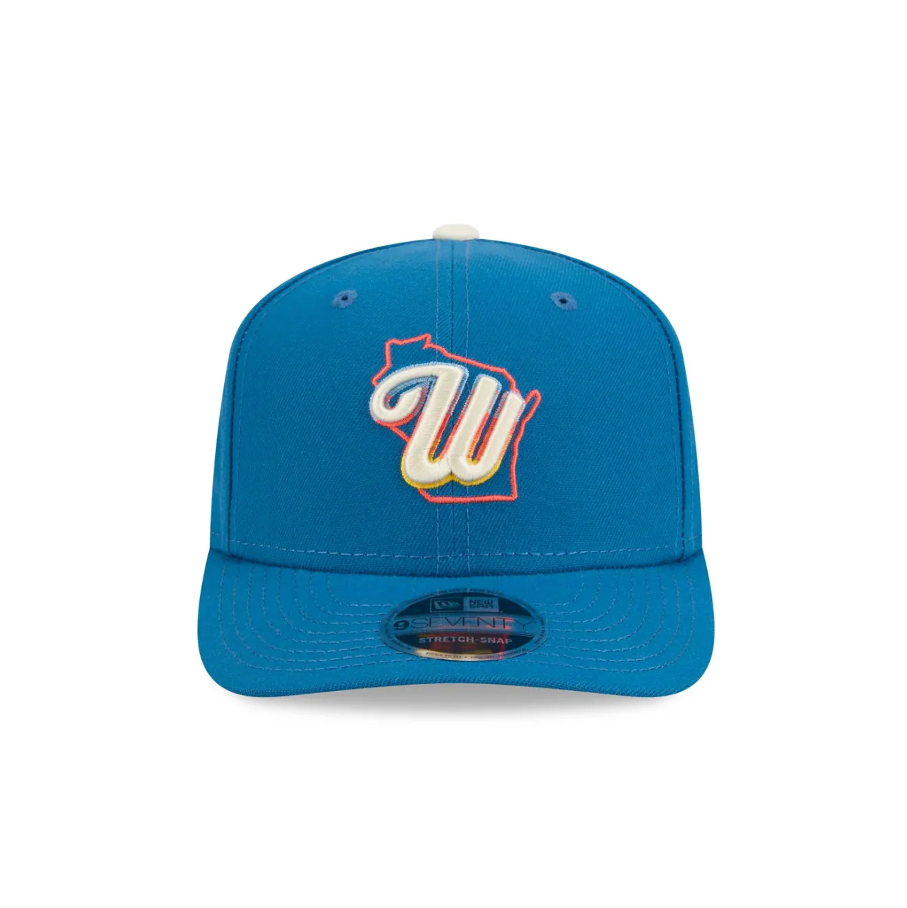 Milwaukee Brewers City Connect 9SEVENTY Stretch-Snap Hat - Image 2