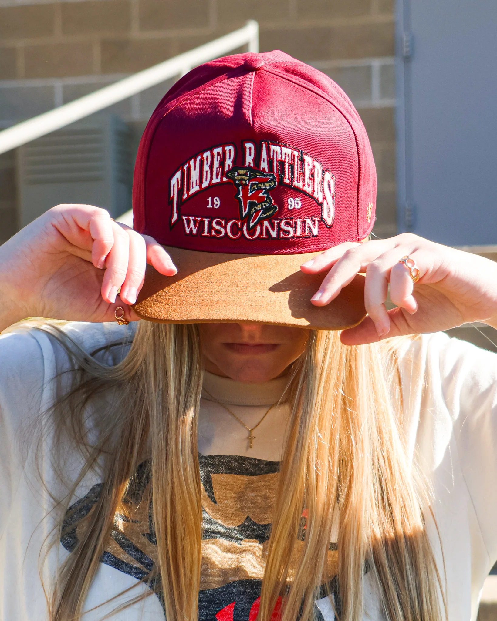 Timber Rattlers ‘47 Vintage Two Tone Hitch Adjustable Hat - Image 2