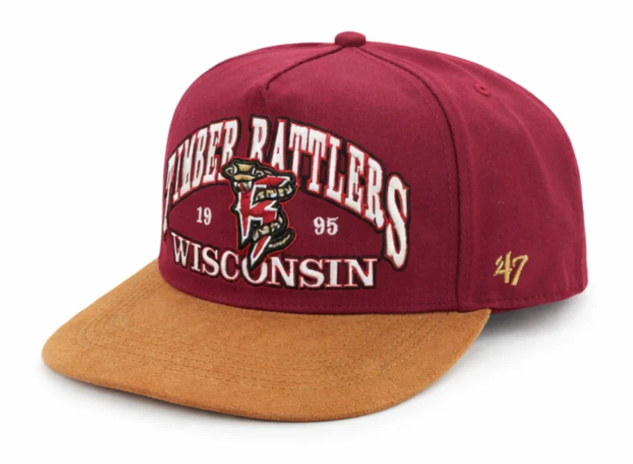 Timber Rattlers ‘47 Vintage Two Tone Hitch Adjustable Hat - Image 4