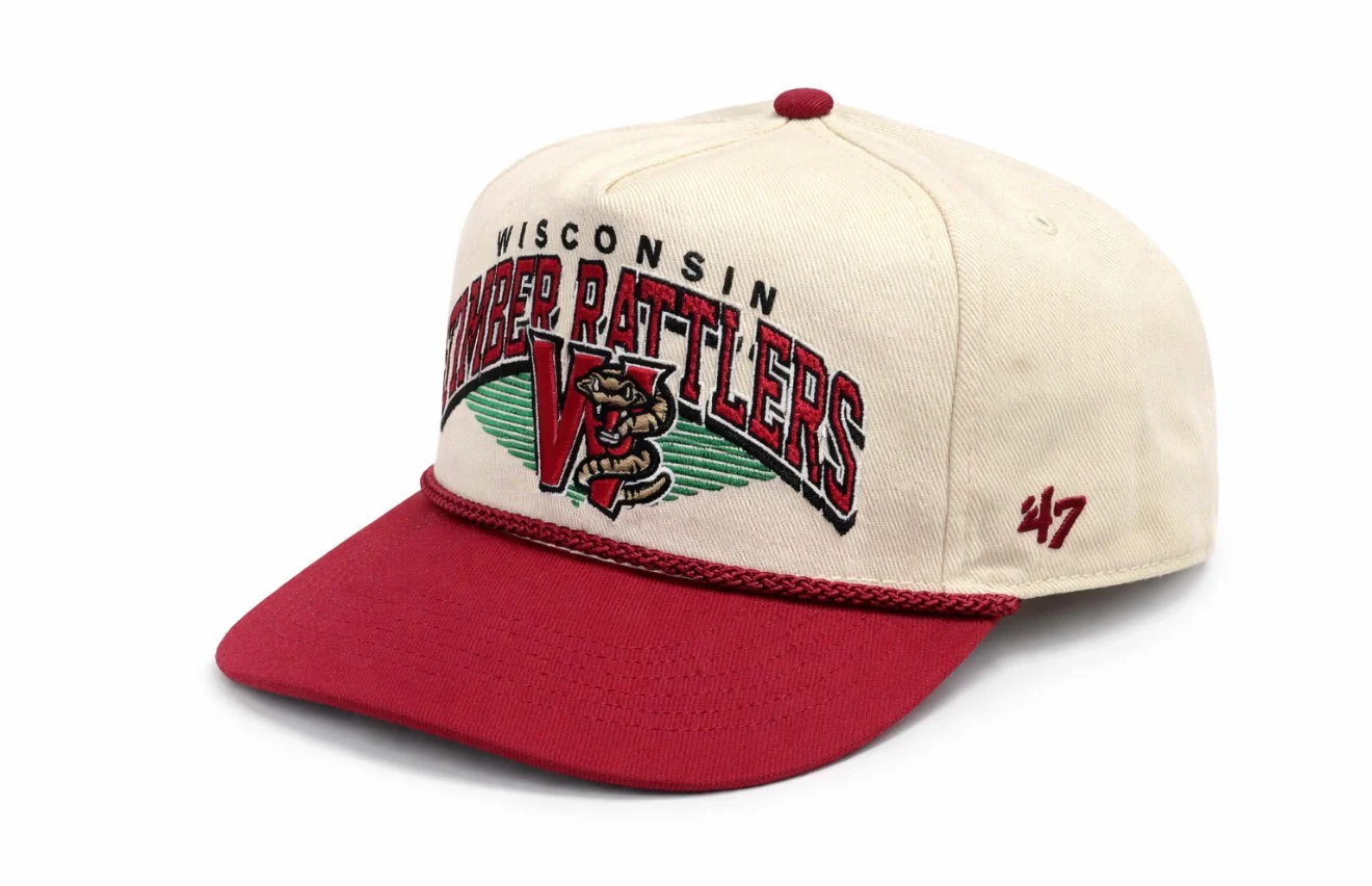 Timber Rattlers ‘47 Brand Cardinal Two Tone Hitch Adjustable Hat - Image 4
