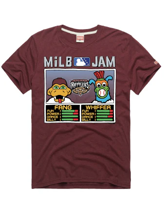 Timber Rattlers Homage Fang x Whiffer MiLB Jam Tee