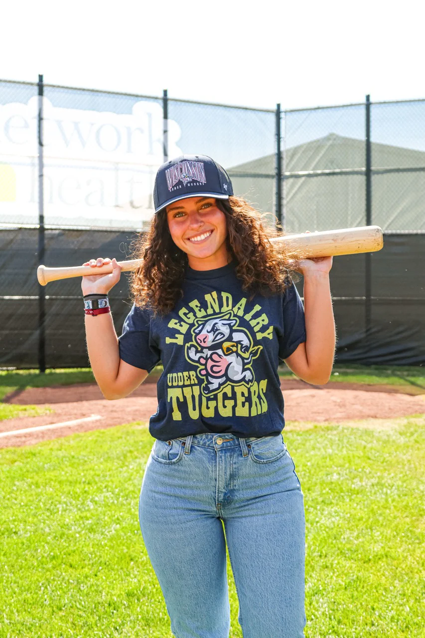 Udder Tuggers Homage Legendairy Navy Tee - Image 2