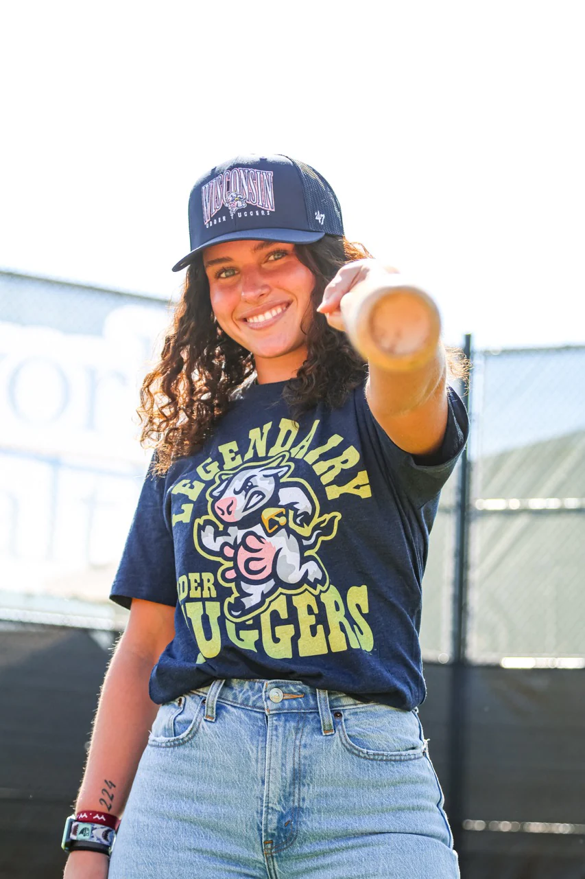 Udder Tuggers Homage Legendairy Navy Tee - Image 3