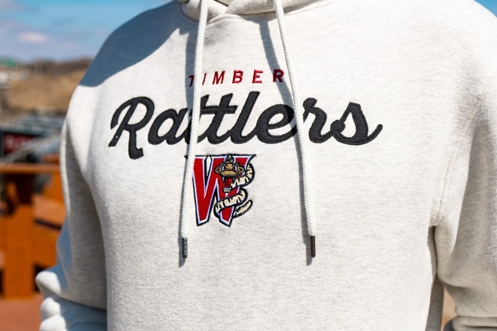 Timber Rattlers League Oatmeal Coterie Hood - Image 2