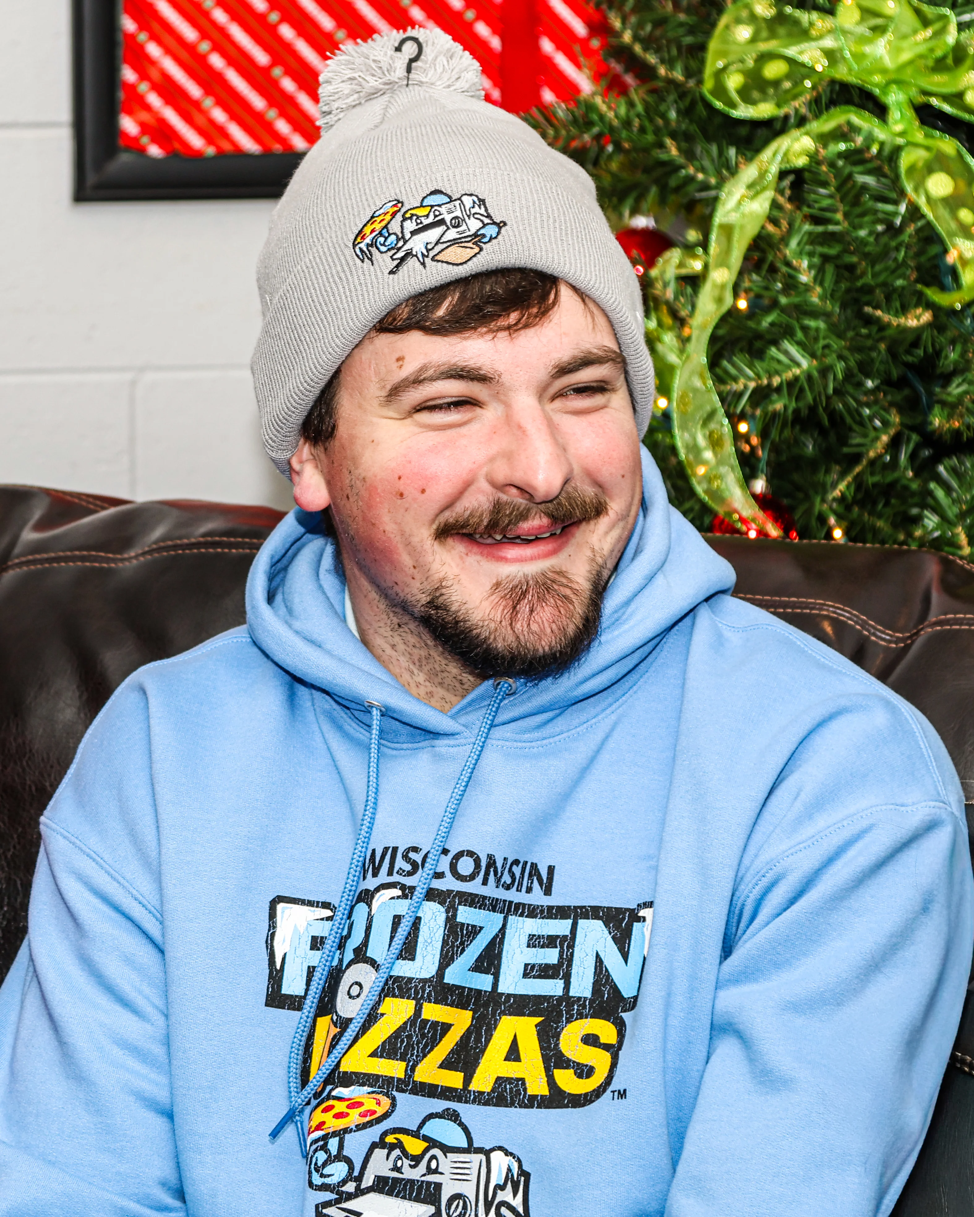 Timber Rattlers New Era 2025 Frozen Pizzas Knit Hat - Image 2
