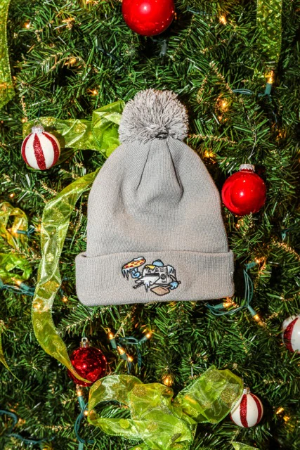 Timber Rattlers New Era 2025 Frozen Pizzas Knit Hat - Image 3