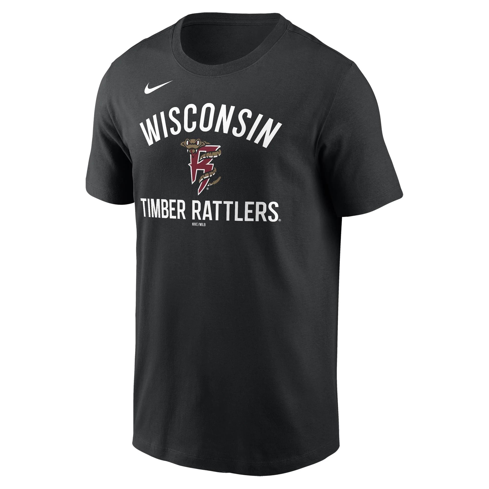 Timber Rattlers Nike Black Legend SS Tee