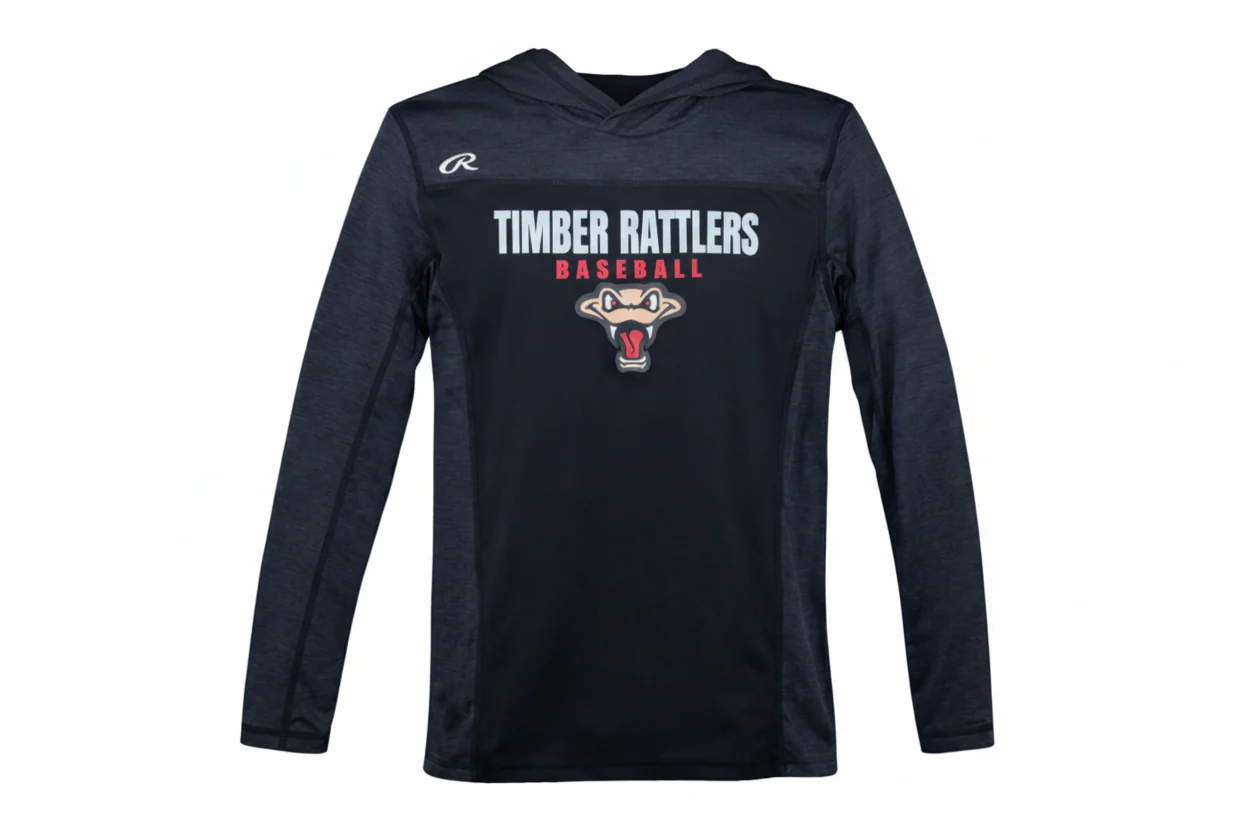 Timber Rattlers Rawlings ColorSync Lightweight Hoodie