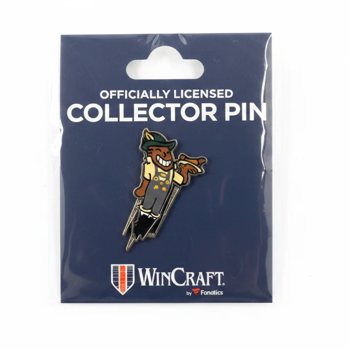 Wisconsin Brats WinCraft Flying Bratman Pin