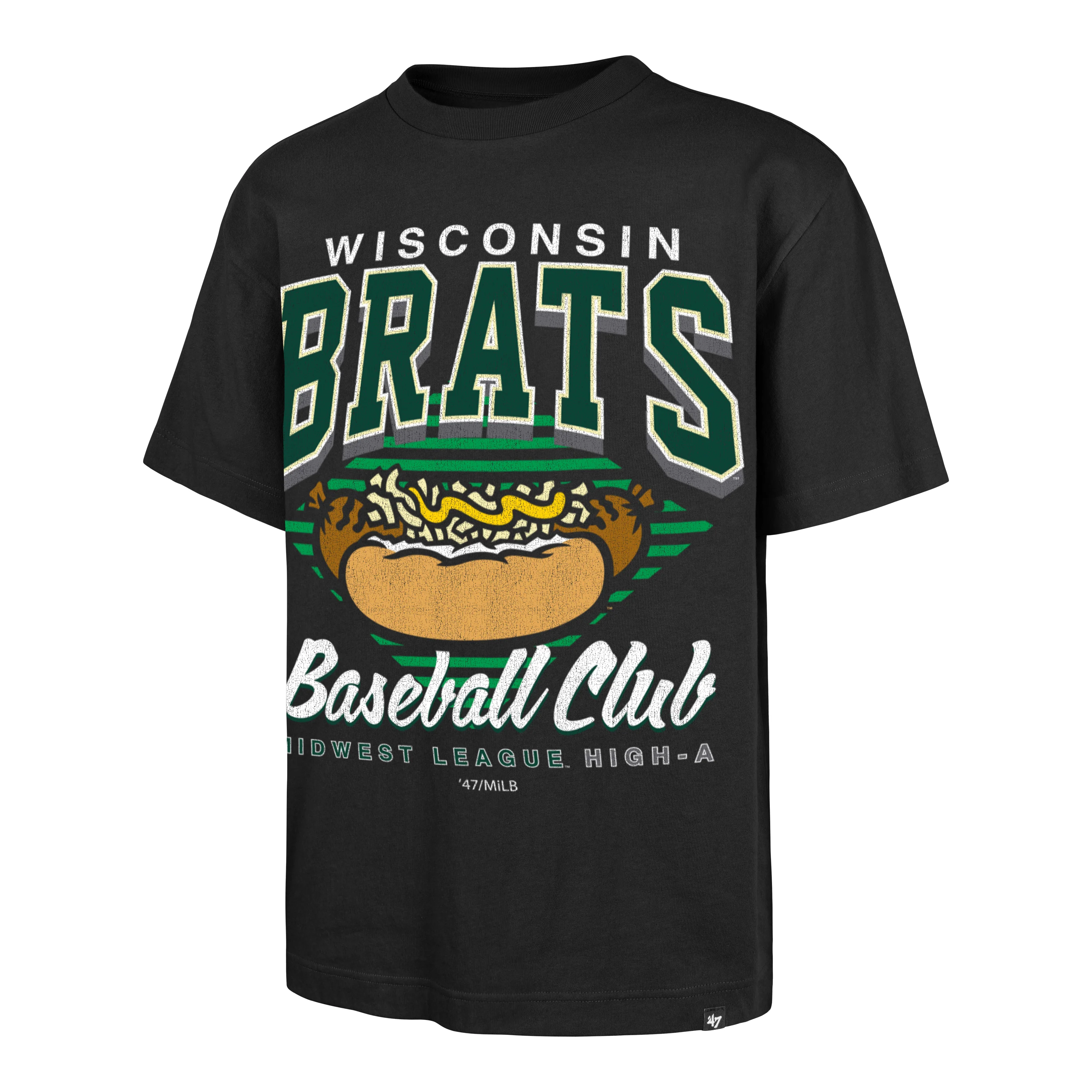 Wisconsin Brats '47 Brand Extended Play Foundation Tee