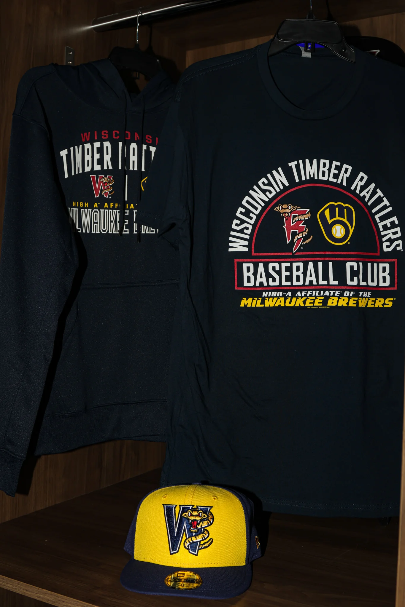 Timber Rattlers Bimm Ridder Navy Affiliate Premium Tee - Image 2