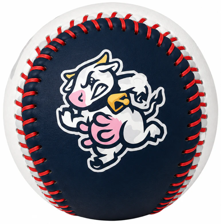 Udder Tuggers Cow Print  Baseball