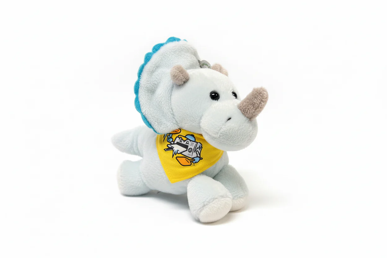 Frozen Pizzas Triceratops Short Stack Plush