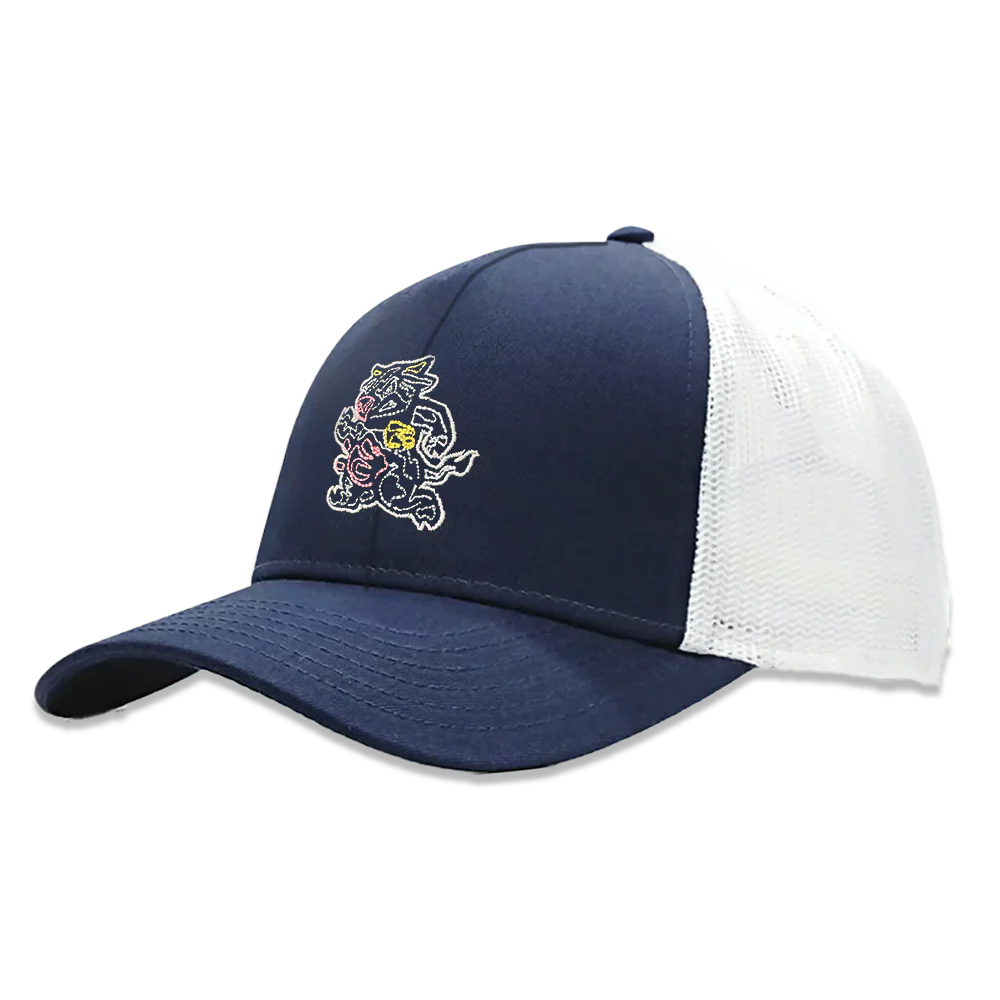 Udder Tuggers Navy/White Adjustable Premium Trucker Hat