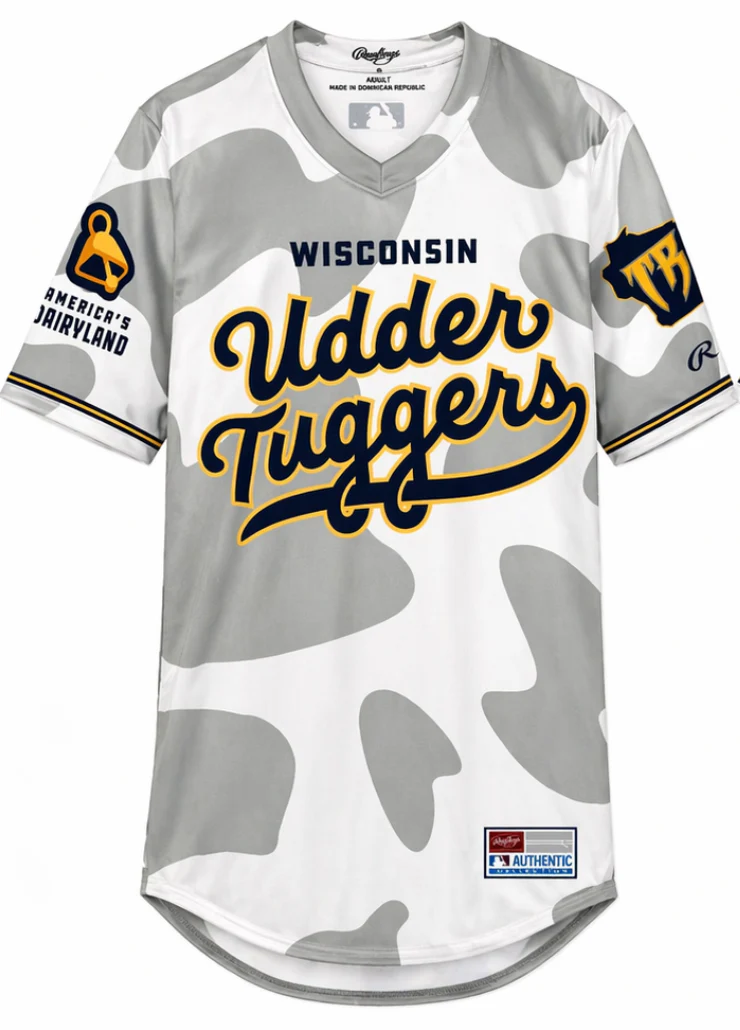 Udder Tuggers Rawlings Replica Jersey