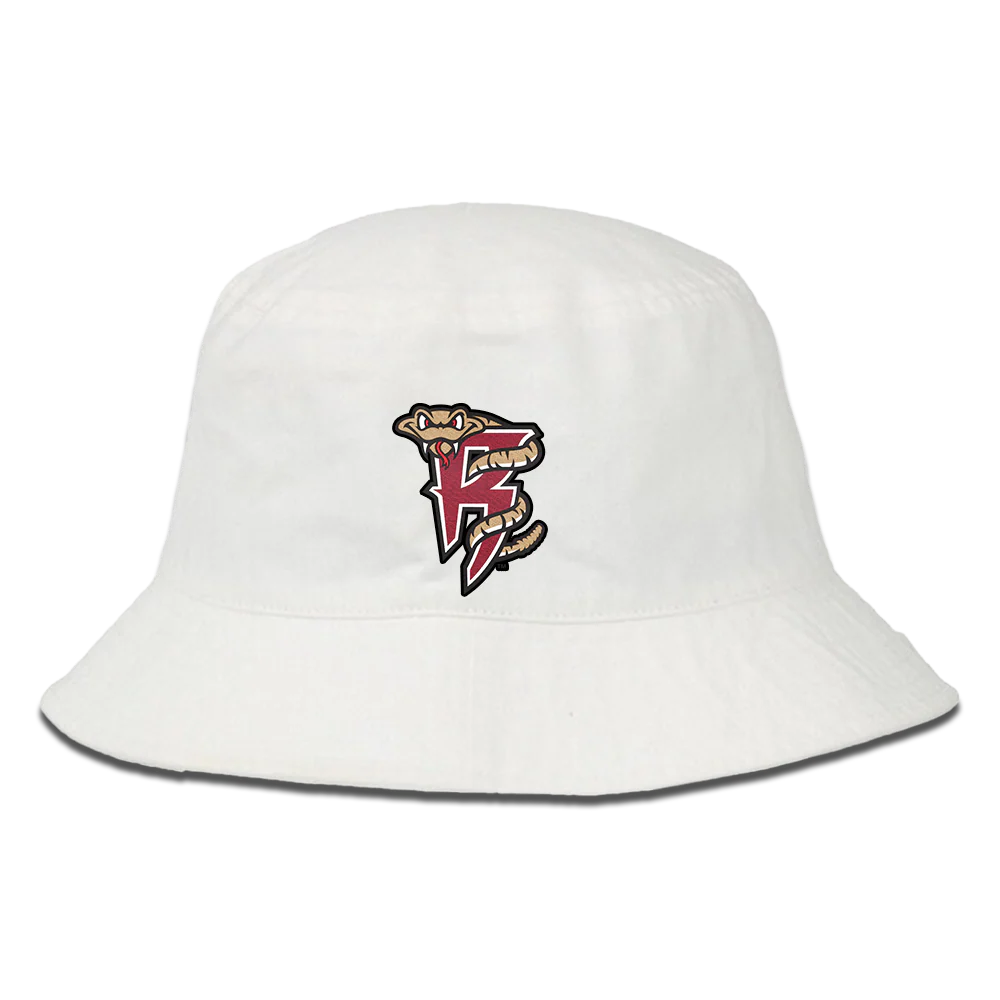 White Performance Bucket Hat