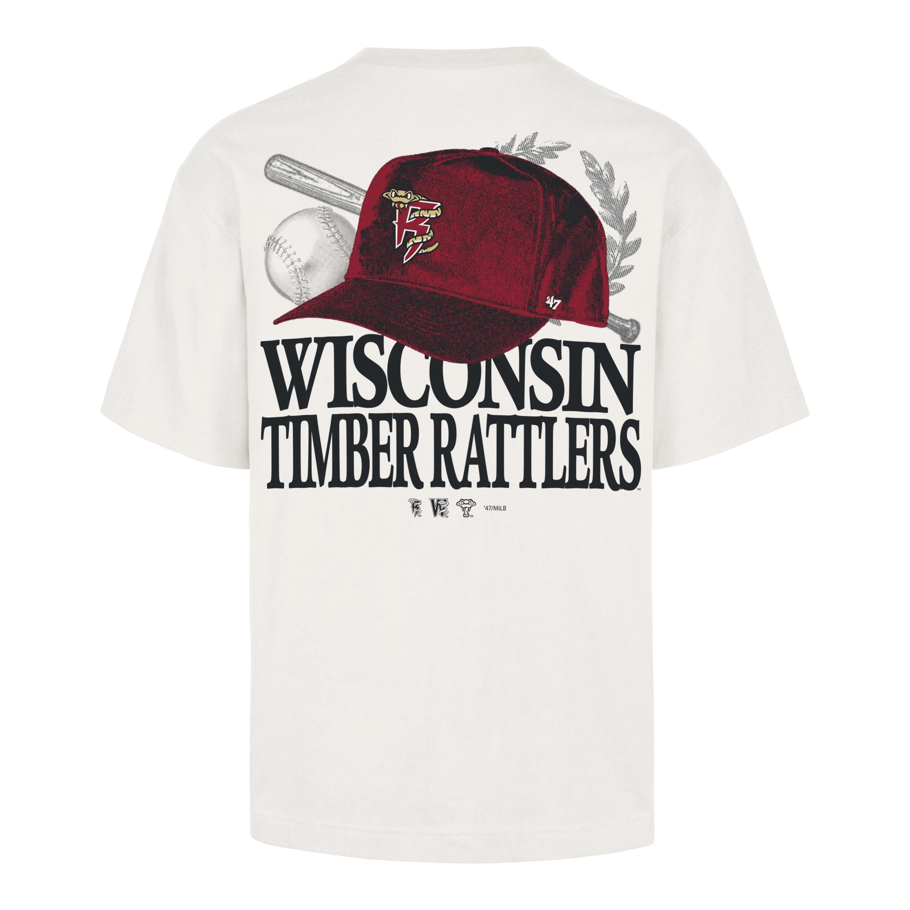 Timber Rattlers '47 Brand In The Paper Foundation Tee - Image 2