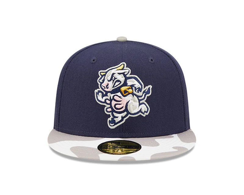 Wisconsin Udder Tuggers New Era 5950 On-Field Fitted Hat - Image 2
