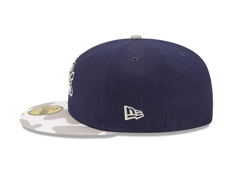 Wisconsin Udder Tuggers New Era 5950 On-Field Fitted Hat - Image 3