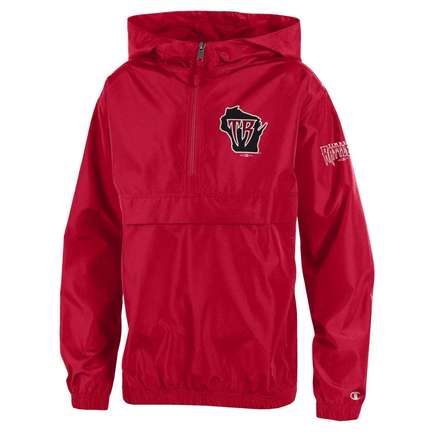 Youth Red Packable Jacket